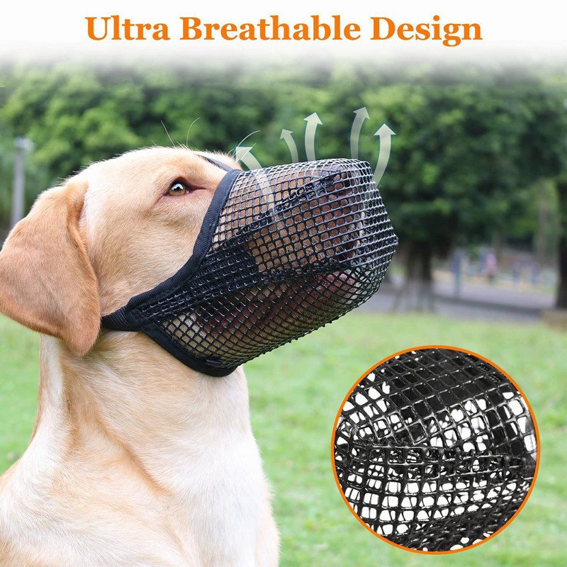 Breathable Mesh Dog Muzzle