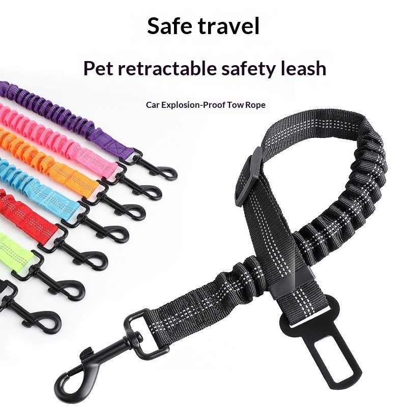 Bungee Dog Car Seatbelt Tether