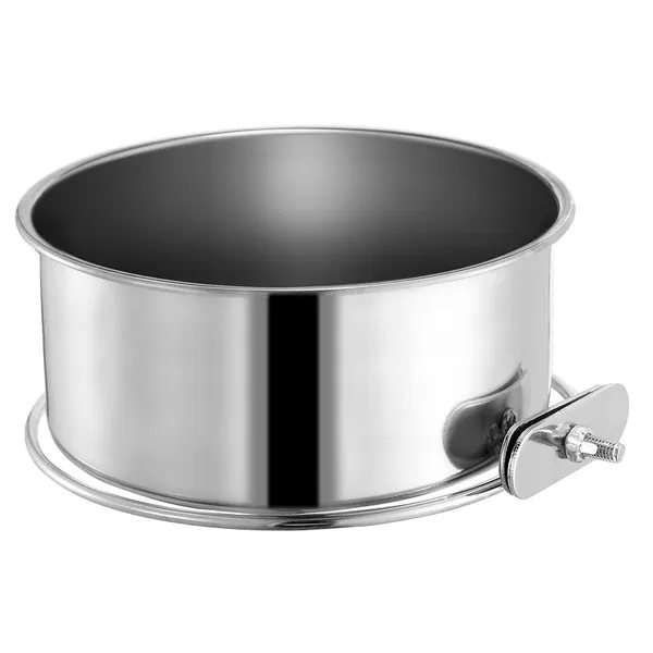 Clamp-On Crate Feeding Bowl