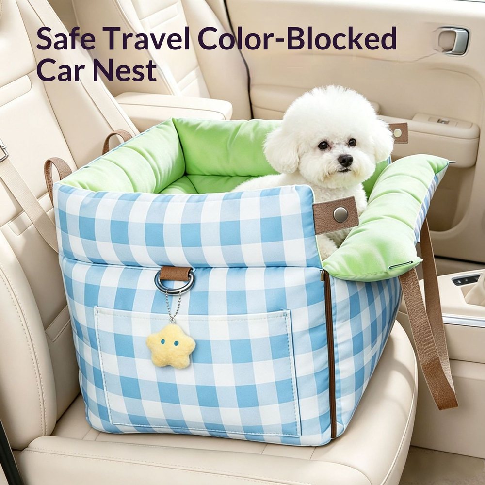 Dog Car Booster Nest Seat