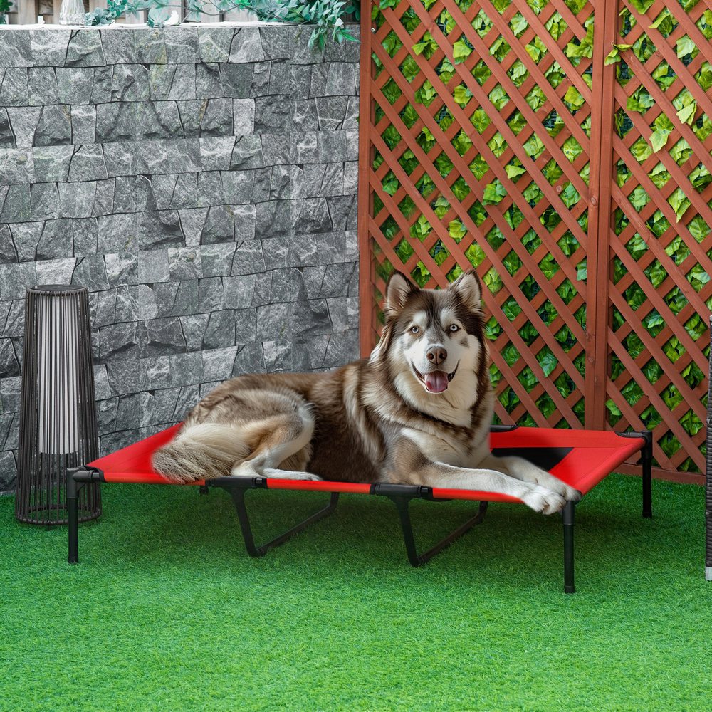 Elevated Raised Dog Cot with Breathable Mesh