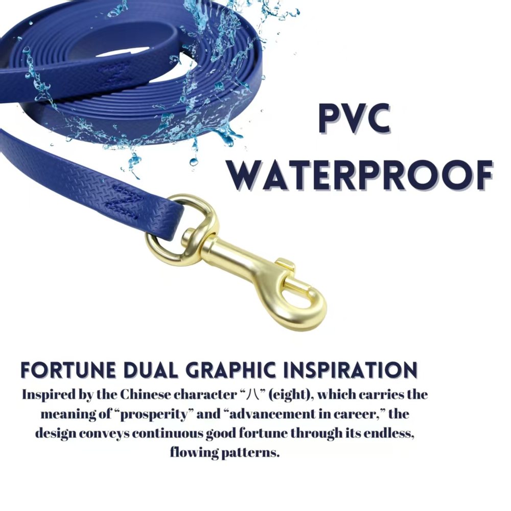 Embossed Waterproof Long Line Training Leash