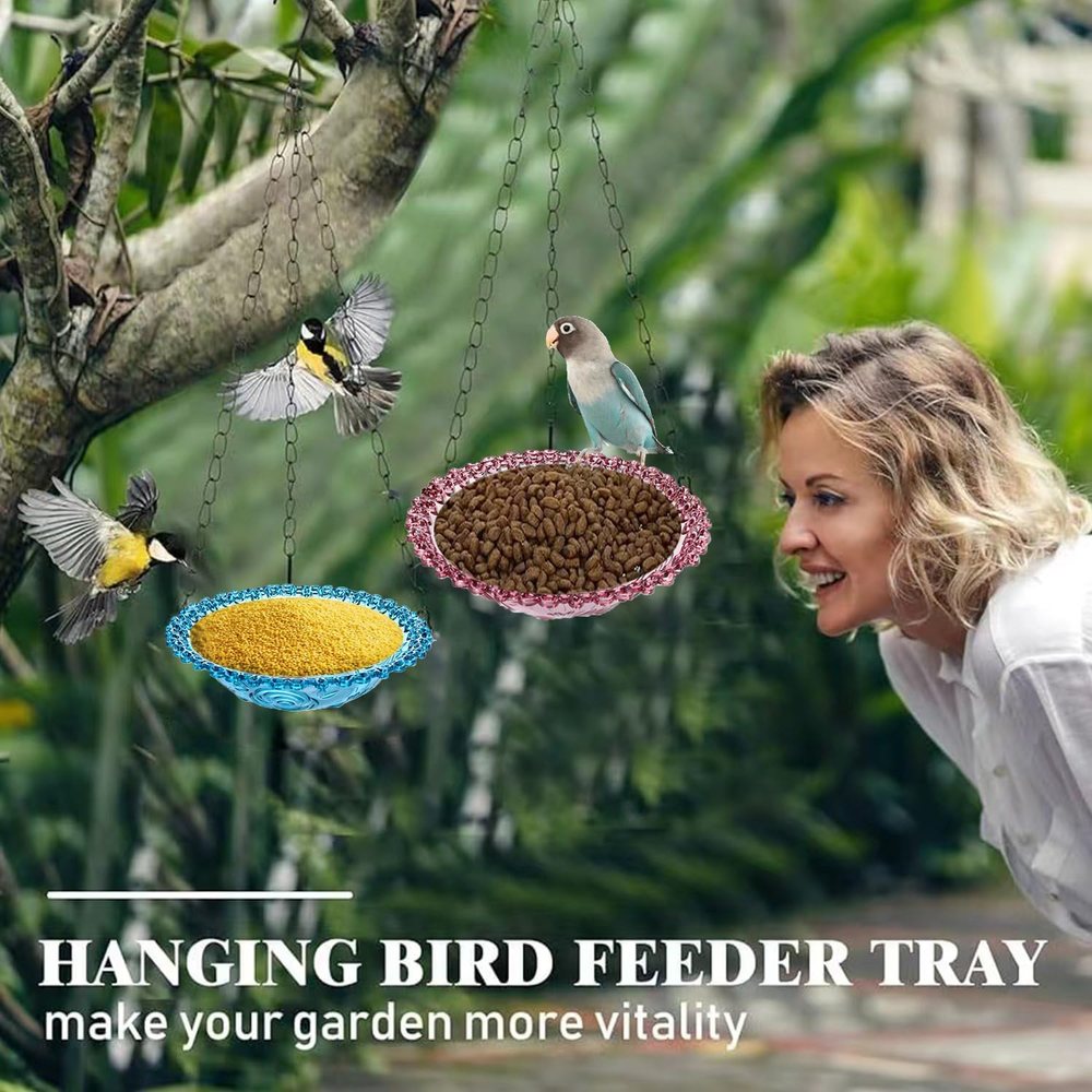Hanging Bird Feeder Tray