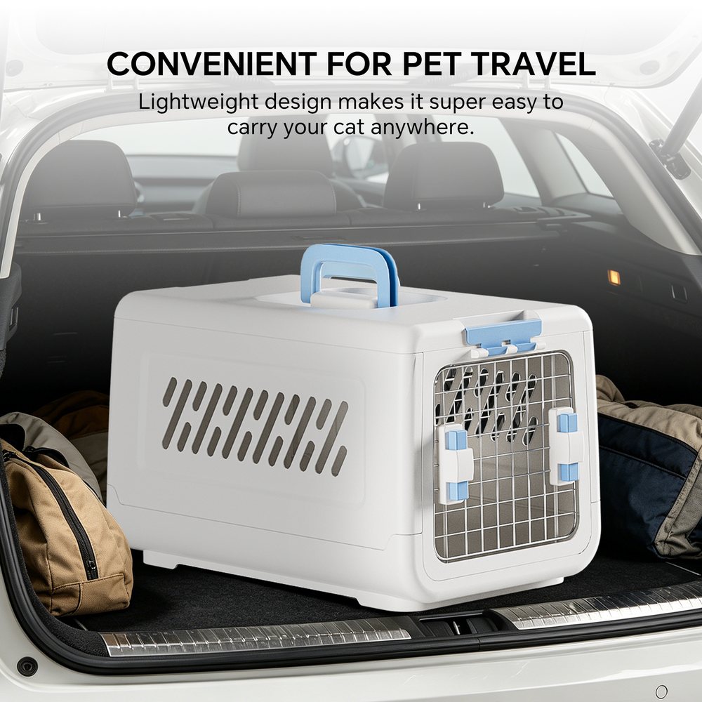 Hard-Sided Travel Pet Crate