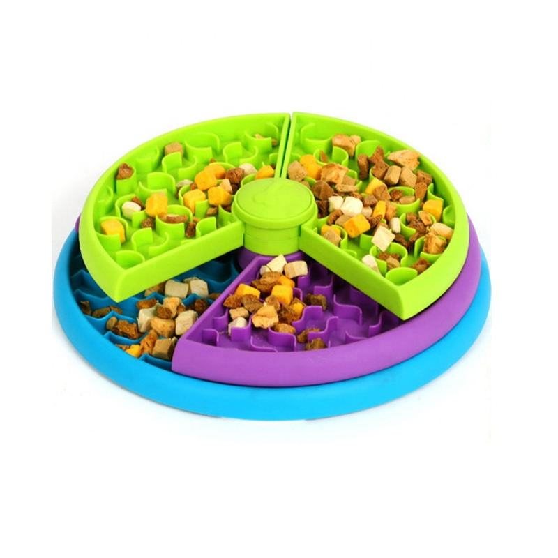 Interactive Slow Feeder Puzzle Bowl
