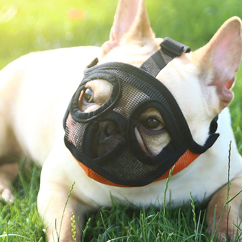 Mesh Muzzle for Flat-Faced Dogs