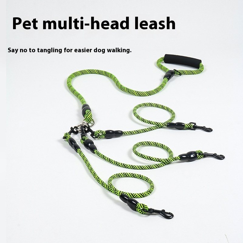 Multi-Dog Anti-Tangle Walking Leash