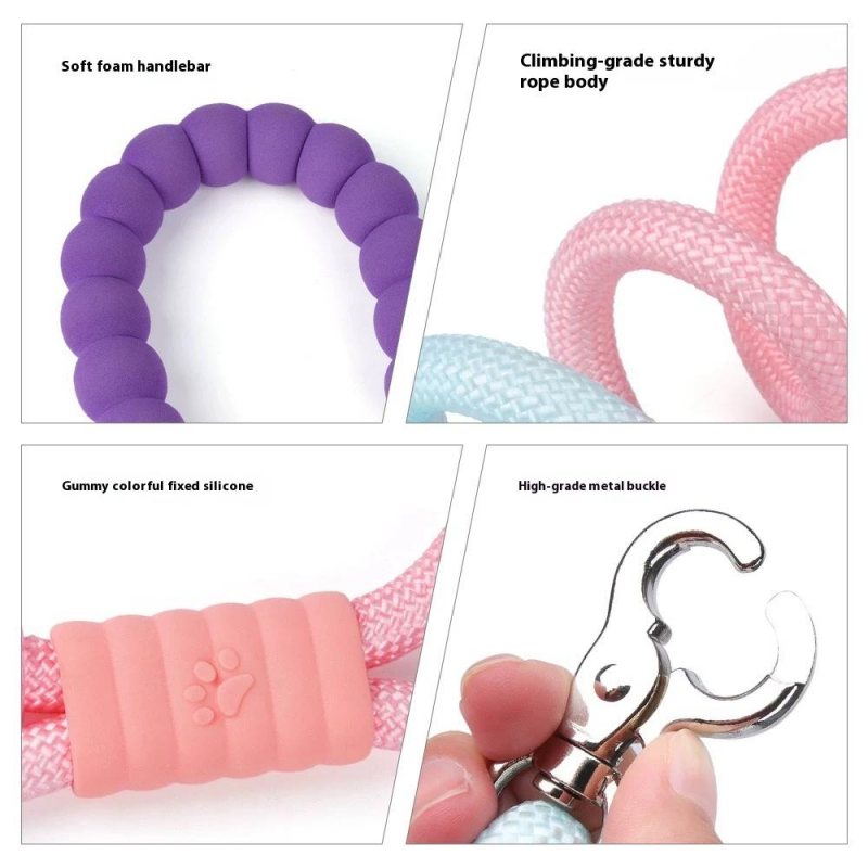 Padded Rope Leash With Foam Handle
