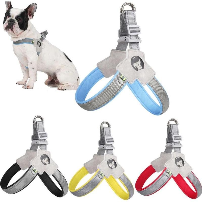 Reflective Step-In Dog Harness Set