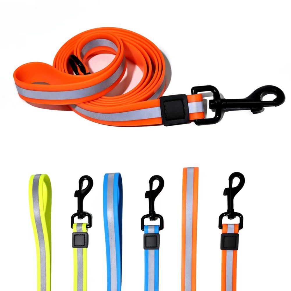 Reflective Waterproof Leash With Swivel Clip