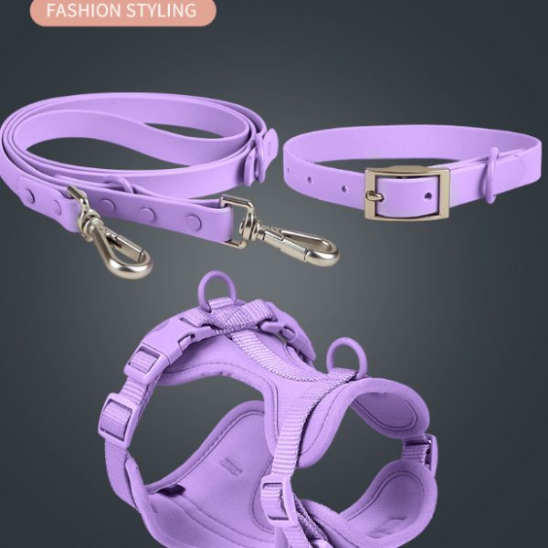 Tactical Dog Harness And Collar Set